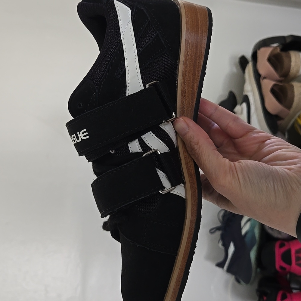 Rogue Do-Win Classic Olympic Weightlifting Shoes Black White Size Mens 6.5